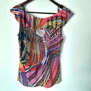 Vintage Multicolored Baby Phat Top Size Medium Baby Phat